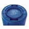 Rubbermaid Commercial 44 gal Round Recycling Bin, Nickel/Satin Brass FG264307BLUE - alternate 4